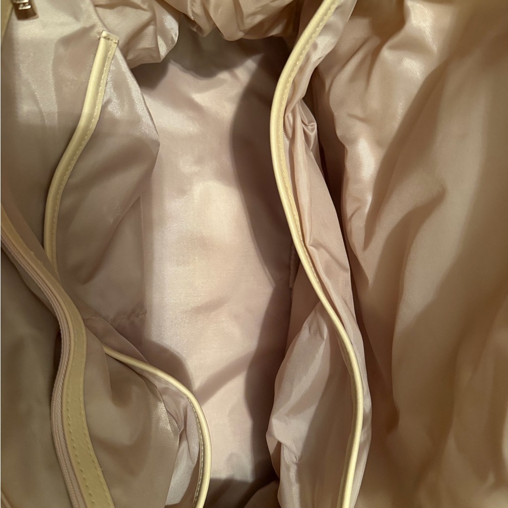 Beige Canvas Tote Bag - Picture 6 of 6